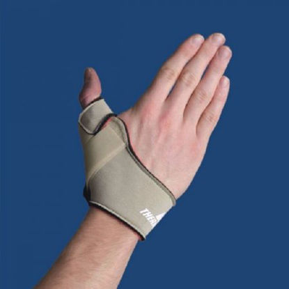 Picture of Flexible Thumb Splint Thermoskin Medium Hook and Loop Closure Right Hand929370
