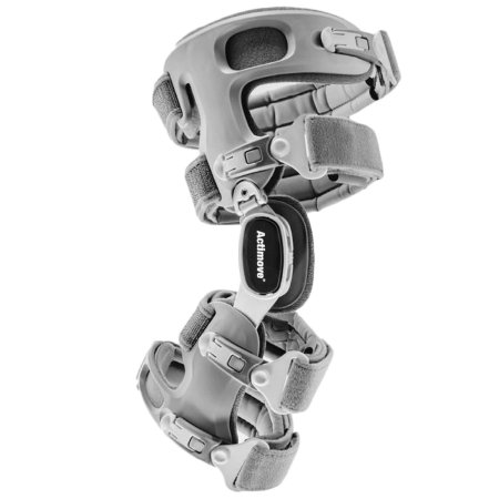 Picture of Knee Brace Actimove® OA Single Upright One Size Fits Most D-Ring / Hook and Loop Strap Closure Left Knee7627821
