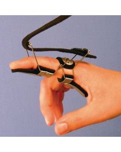 Picture of Extension Finger Splint Rolyan® Small Hook and Loop Closure Left or Right Hand081524966
