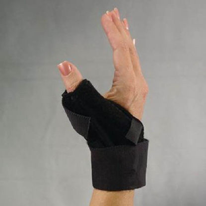 Picture of Thumb Orthosis Sammons Preston® TK One Size Fits Most Hook and Loop Closure Black564745