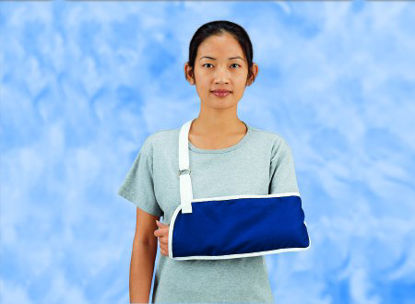 Picture of Arm Sling DeRoyal® Hook and Loop Closure Large8010-04