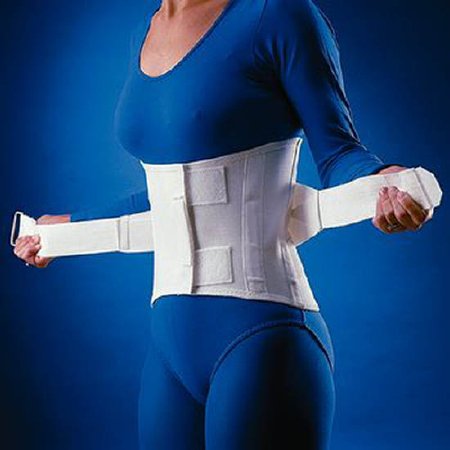 Picture of Lumbar Sacral Support Rolyan® Large Hook and Loop / D-Ring Strap Closure 38 to 42 Inch Waist Circumference AdultA551L