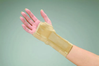 Picture of Wrist Brace DeRoyal® Cotton / Elastic Left Hand Beige X-Large5015-10