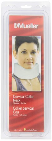 Picture of Cervical Collar Medium Density Adult One Size Fits Most One-Piece 3-1/2 Inch Height 11 to 20 Inch Neck Circumference6187