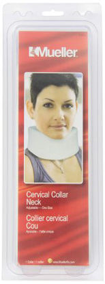 Picture of Cervical Collar Medium Density Adult One Size Fits Most One-Piece 3-1/2 Inch Height 11 to 20 Inch Neck Circumference6187