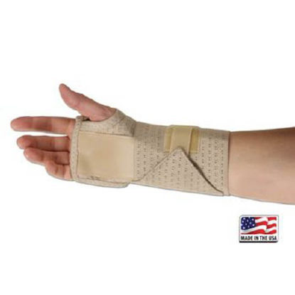 Picture of Cock-Up Wrist Brace Core Ambidextrous Elastic Left or Right Hand Beige Medium567164