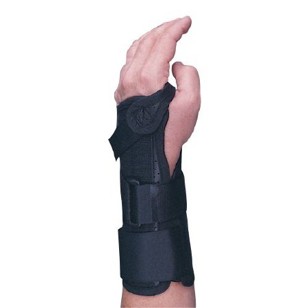Picture of Wrist Brace Performance Aluminum / Flannel / Metal / Vinyl Right Hand Black Large08144664
