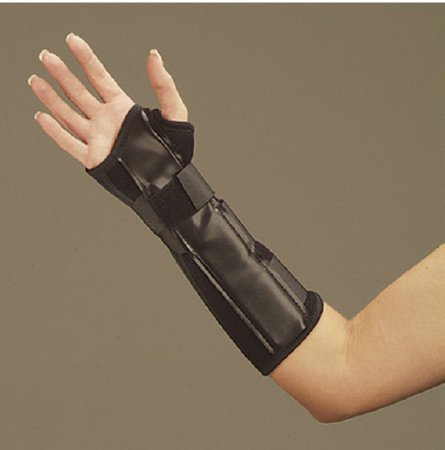 Picture of Wrist / Forearm Brace DeRoyal® Foam / Tricot Liner Right Hand Black MediumBF5002-03