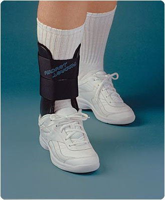 Picture of Ankle Support Aircast® One Size Fits Most Hook and Loop Closure Left or Right Foot554771