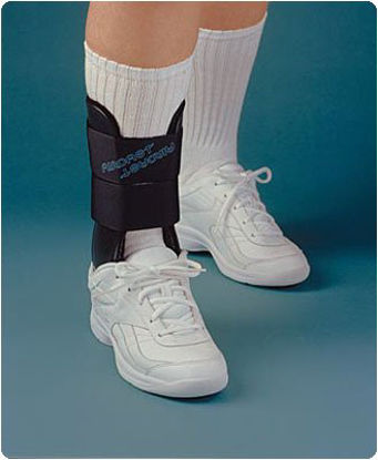 Picture of Ankle Support Aircast® One Size Fits Most Hook and Loop Closure Left or Right Foot554771