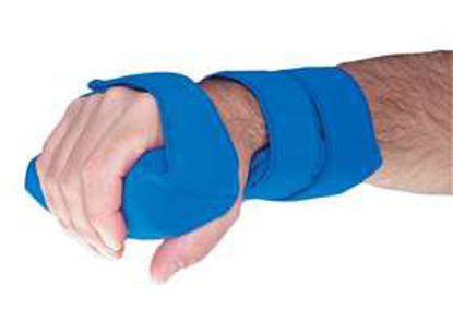 Picture of Wrist / Hand Splint Alimed® Grip Ethafoam / Kydex® Left Hand Blue One Size Fits Most5141/NA/LF