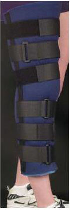 Picture of Knee Immobilizer Comfor™ One Size Fits Most Hook and Loop Closure 26 Inch Length Left or Right Knee08142668