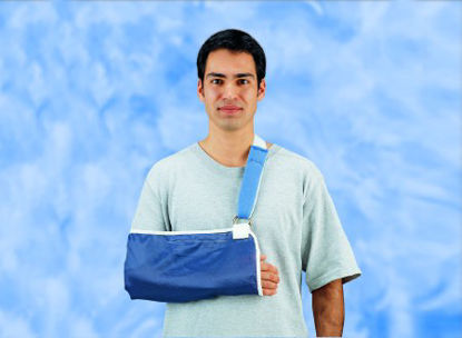 Picture of Arm Sling DeRoyal® Hook and Loop Closure One Size Fits MostTX8020-00