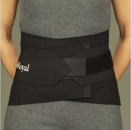 Picture of Lumbar Back Support DeRoyal® X-Large 38 to 42 Inch Waist Circumference 9 Inch AdultNE7741-05