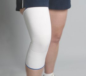 Picture of Knee Sleeve AliMed® Large Pull-On 18 to 19-1/4 Inch Circumference Left or Right Knee61005/NA/LG