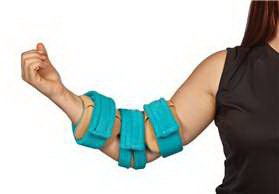 Picture of Elbow Orthosis Ultrapadded One Size Fits Most Left or Right Elbos Green52676