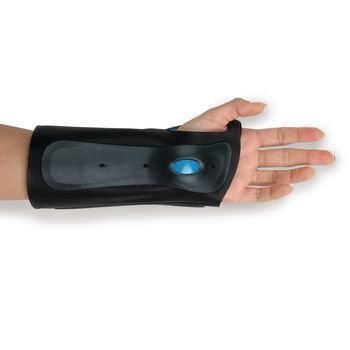 Picture of Wrist Brace Exoform® Contoured Aluminum / Plastic Right Hand Black Medium081453711