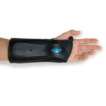 Picture of Wrist Brace Exoform® Contoured Aluminum / Plastic Right Hand Black Medium081453711