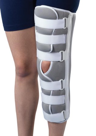 Picture of Knee Immobilizer Large Loop Lock Closure 16 Inch Length Left or Right KneeORT2440016L
