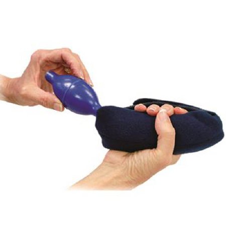 Picture of Hand Contracture Orthosis ComfySplints™ Hand Air Roll Inflatable Terry Cloth Left or Right Hand Navy Blue One Size Fits Most563051