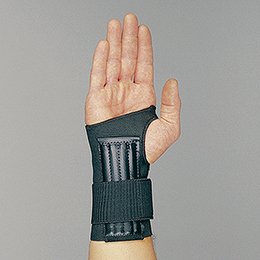 Picture of Wrist Support Ambiflex Low Profile Elastic Left or Right Hand Black X-Large136282