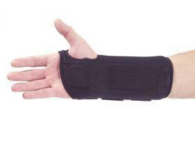 Picture of Wrist Brace Freedom® Comfort™ Foam / Metal / Polyester Right Hand Black Small77551