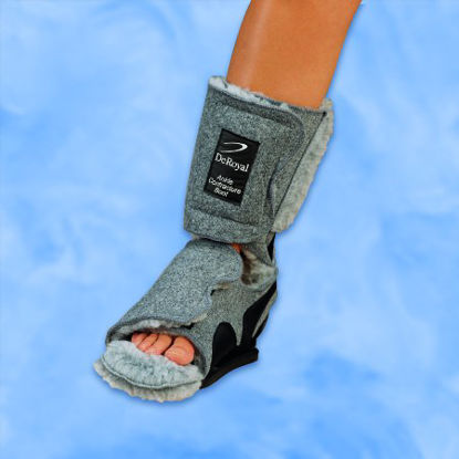 Picture of Foot Drop Brace DeRoyal® Medium Hook and Loop Closure Left or Right Foot4307C