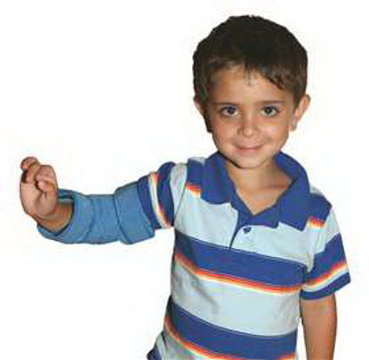 Picture of Elbow Orthosis Comfy Large Right or Left Elbow 0 to 16-1/4 Inch Strap Circumference Blue52199/LTBLUE/LG