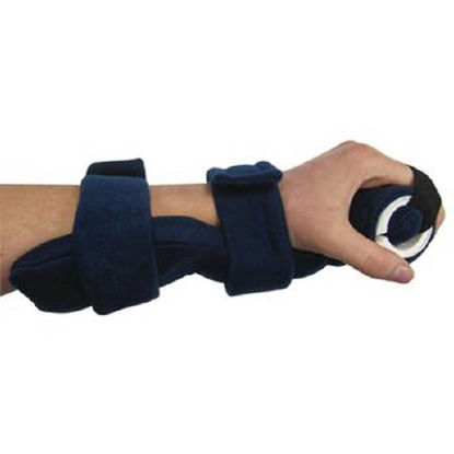 Picture of Hand Splint ComfySplints™ Fabric / Foam Left or Right Hand Blue Regular55468502