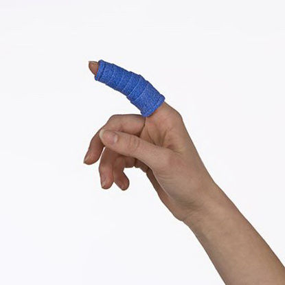 Picture of Unpadded Splint Roll Orficast™ Tape 2 Inch X 9 Foot Cotton / Thermoplastic Blue24-5601-1