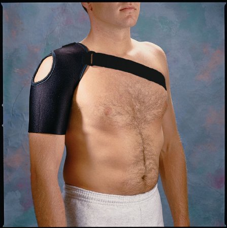 Picture of Shoulder Orthosis Rolyan® Medium Lycra / Spandex Left ShoulderA54561
