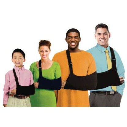 Picture of Arm Sling Ultimate Arm Sling® D-Ring / Hook and Loop Strap Closure Goliath, 300+ lbs., 6 Foot 7 Inch and Up Height'929340