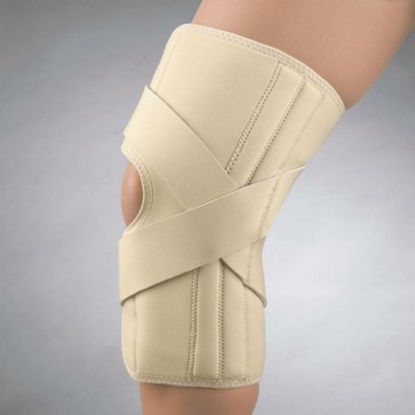 Picture of OA Knee Brace Sammons Preston Off-Load Medial Left or Lateral Right 2X-Large Hook and Loop Strap Closure 22 to 23 Inch Thigh Circumference Left or Right Knee56296113