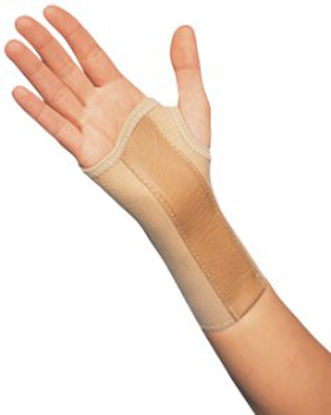 Picture of Wrist Splint Elastic Right Hand Tan Medium739